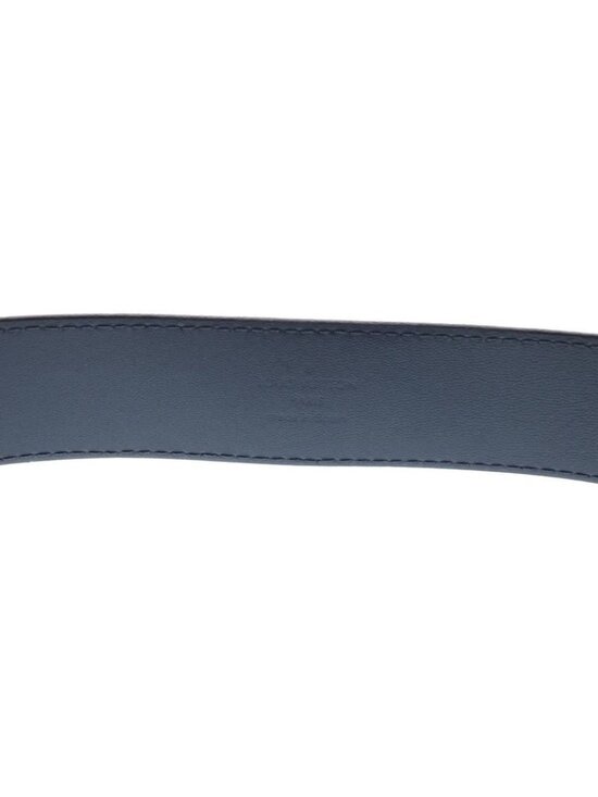 Louis Vuitton Sainteur Metropole Monogram Canvas Belt Navy Leather M0049 main image 5